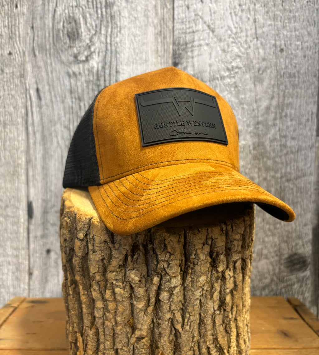 Caramel Suede Cap