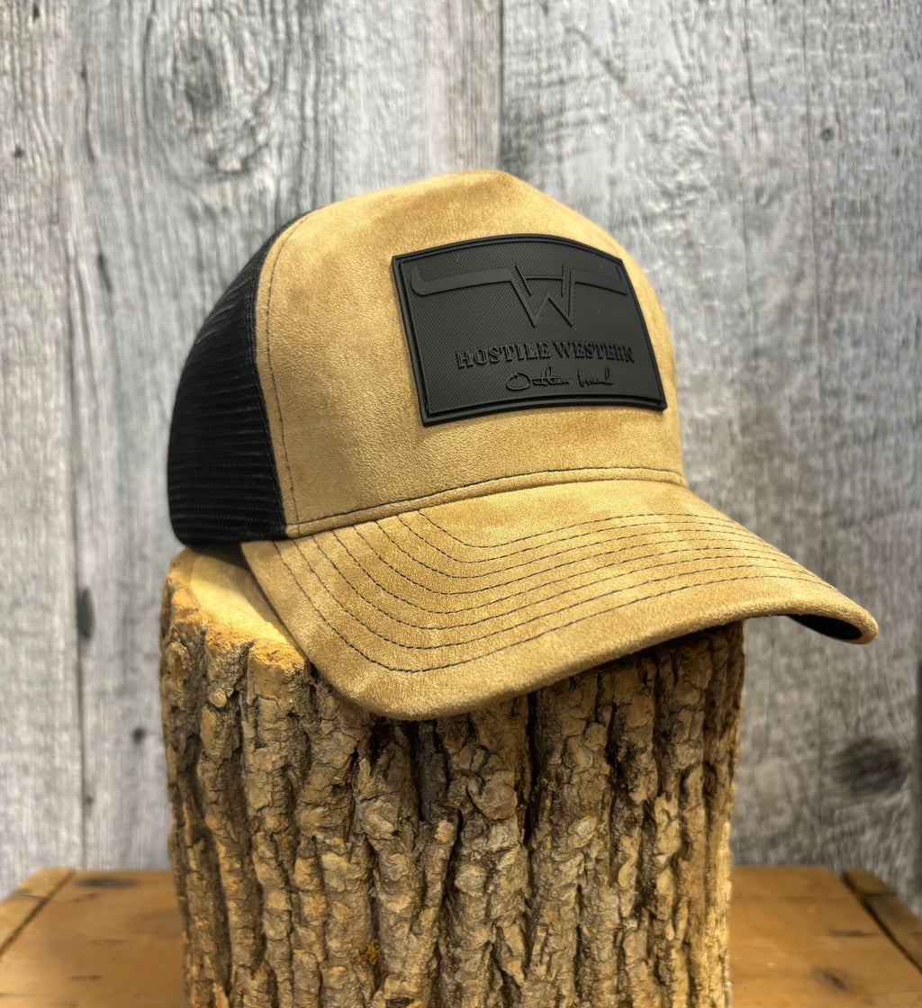 Sandstone Suede Cap