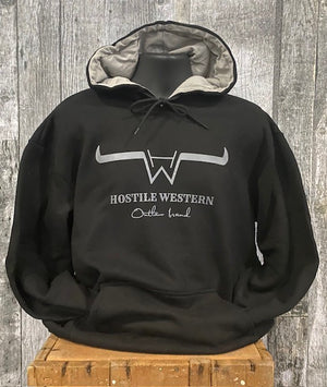 Hoodie Black / Grey