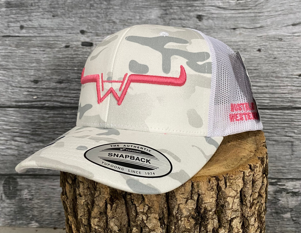 Cap / Camo White & Pink